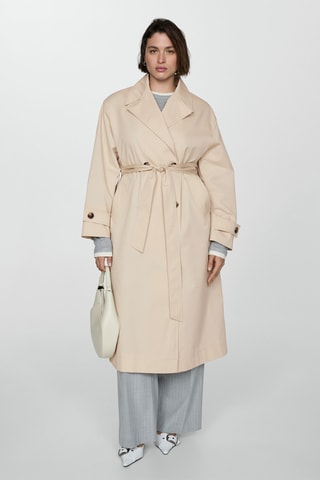 Trench double boutonnage - Beige