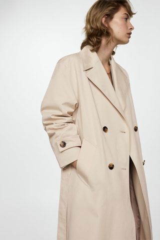 Trench double boutonnage - Beige