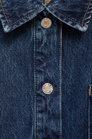 Blouson en jean nœud - Bleu