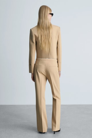 Veste structurée boutons - Beige