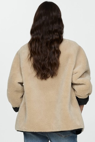 Manteau imprimé coton - Beige