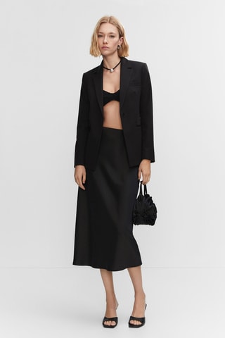 Veste costume cintrée - Noir