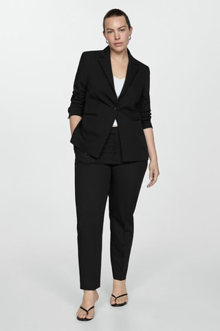 Veste costume cintrée - Noir