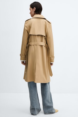 Trench classique ceinture - Beige