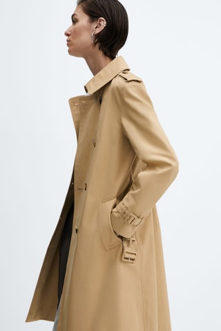 Trench classique ceinture - Beige