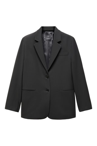 Veste costume boutons - Noir