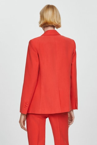Veste de costume double boutonnage - Corail