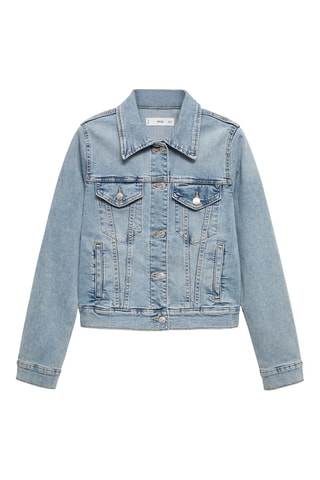 Blouson jean poches - Bleu