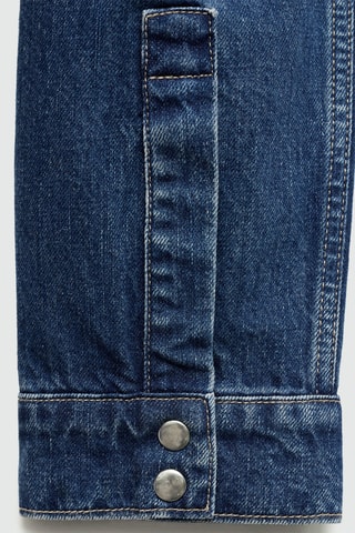 Surchemise jean oversize - Bleu