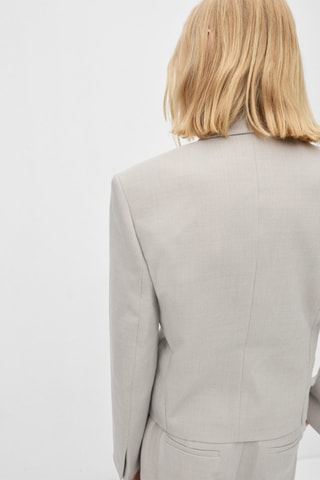 Blazer costume croisé - Gris
