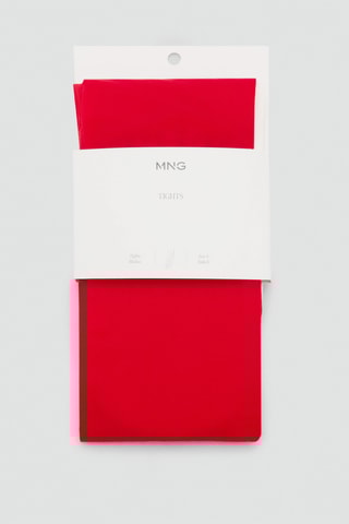 Collants voiles fins - Rouge