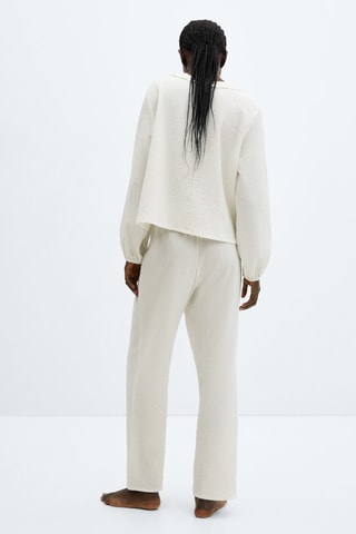 Pack pyjama coton - Écru