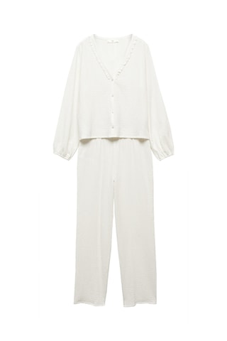 Pack pyjama coton - Écru