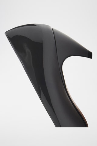 Chaussures vernies à talon - Anthracite