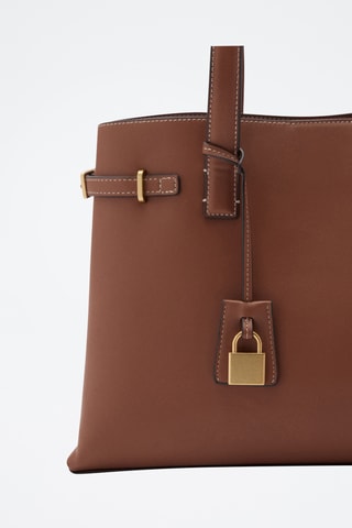 Sac cabas cadenas - Marron