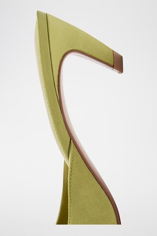 Mules à talons - Vert