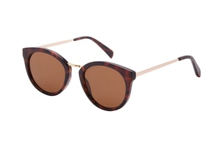 Lunettes de soleil pont métallique - Chocolat