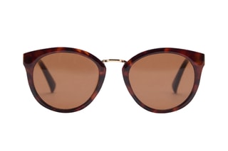Lunettes de soleil pont métallique - Chocolat