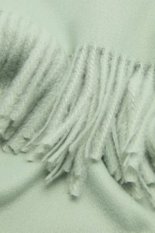 Écharpe à franges - Vert