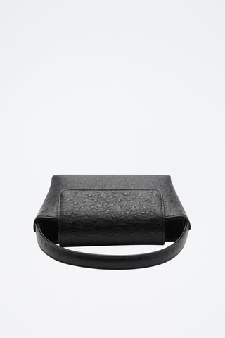 Sac à rabat chaîne - Noir