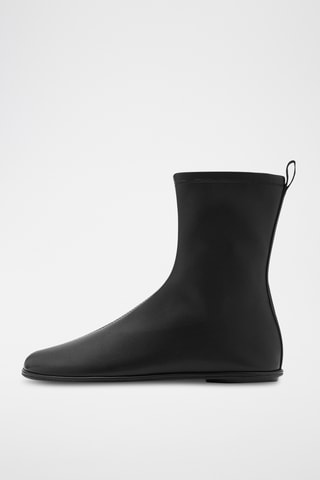 Bottines plates - Noir