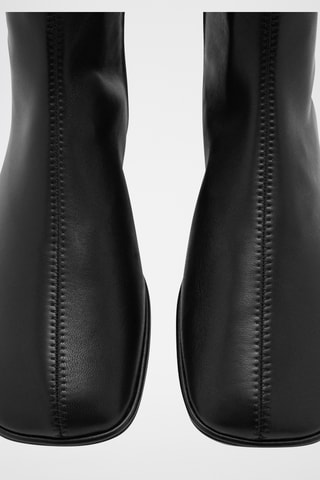Bottines plates - Noir