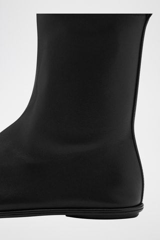 Bottines plates - Noir