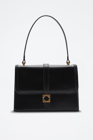Sac à main en cuir - Noir