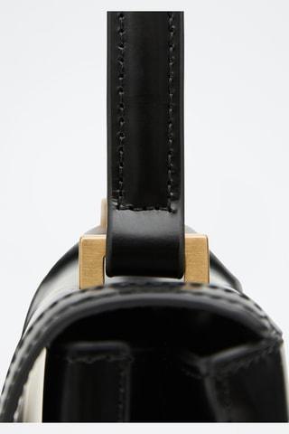 Sac à main en cuir - Noir