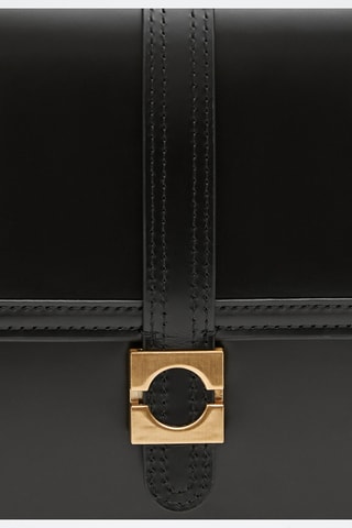 Sac à main en cuir - Noir
