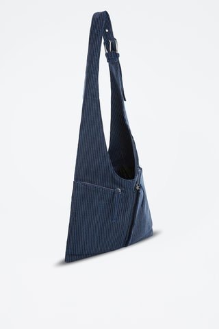 Sac en denim à poches - Bleu