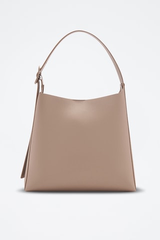 Sac cabas détail boucle - Beige