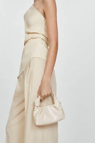 Mini sac chaîne - Beige