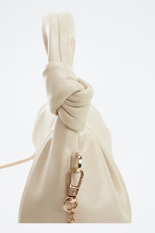 Mini sac chaîne - Beige
