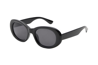 Lunettes de soleil monture ronde - Noir
