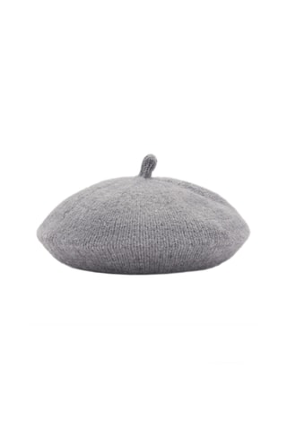 Béret maille - Gris