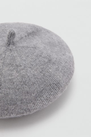 Béret maille - Gris