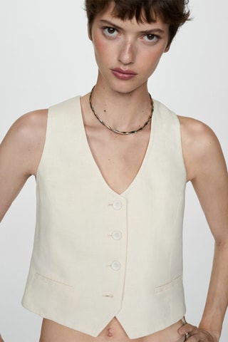 Collier irrégulier combiné - Laiton
