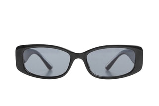 Lunettes de soleil rectangulaires - Noir