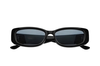 Lunettes de soleil rectangulaires - Noir