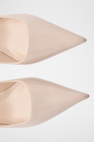 Chaussures à talon kitten heel - Nude