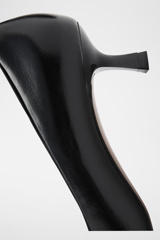 Chaussures à talon kitten heel - Noir
