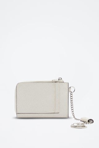 Portefeuille détail porte-clés - Blanc