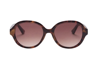 Lunettes de soleil monture ronde - Chocolat