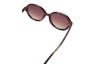 Lunettes de soleil monture ronde - Chocolat