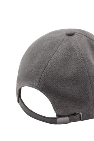 Casquette message brodé - Gris