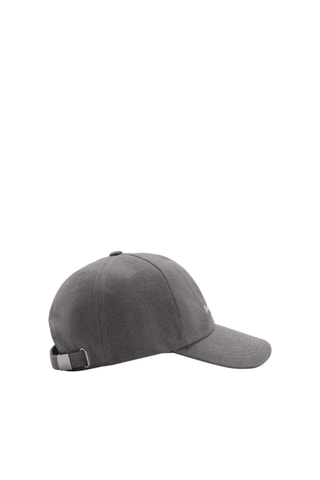 Casquette message brodé - Gris