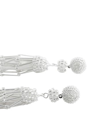 Boucles d'oreilles pendantes cristaux -