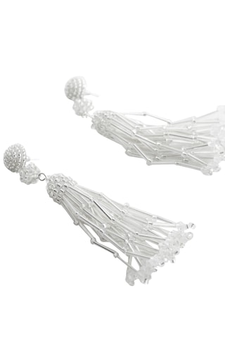 Boucles d'oreilles pendantes cristaux -