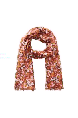 Foulard imprimé floral - Rose